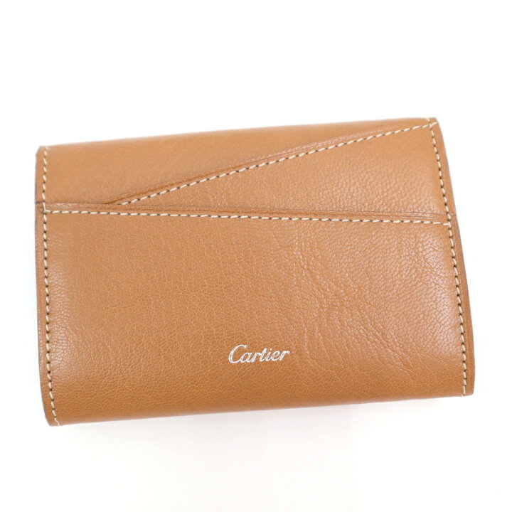 楽天市場】【Cartier】カルティエ カードケース エンベロップ ブラウン 