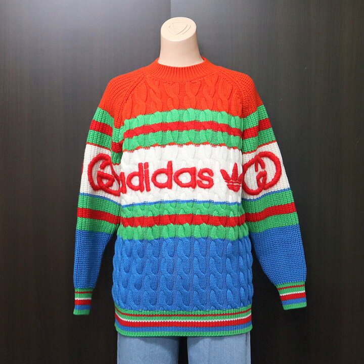 楽天市場】【GUCCI】グッチ×アディダス ニット ミケーレ モヘヤ ウール  