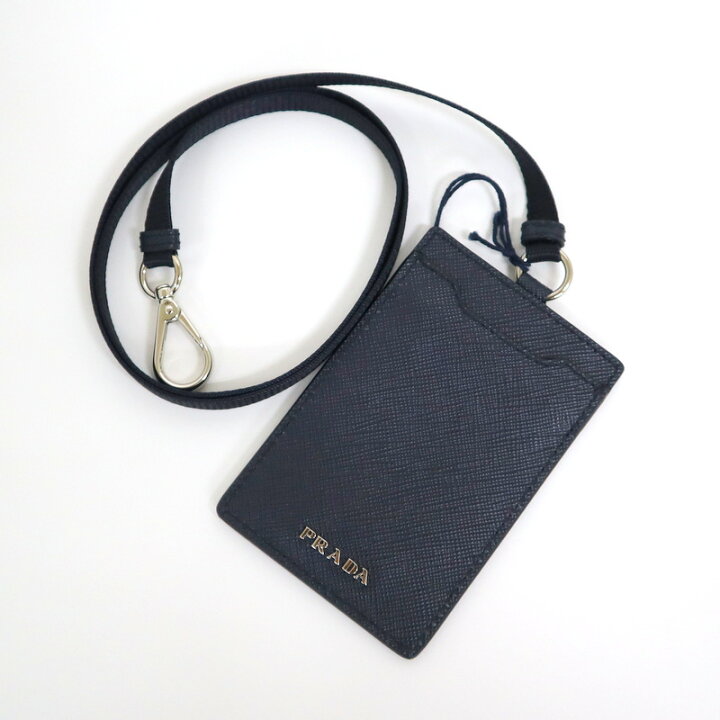楽天市場】【PRADA】プラダ ネックホルダー パスケース サフィアーノ 