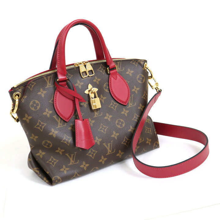 楽天市場】【LOUIS VUITTON】ルイヴィトン フラワージップドトートPM 