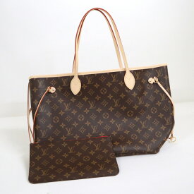 【LOUIS VUITTON】ルイヴィトン ネヴァーフルMM トートバッグ モノグラム ブラウン M46987 RFID【中古】【代金引換不可】/br5603tg