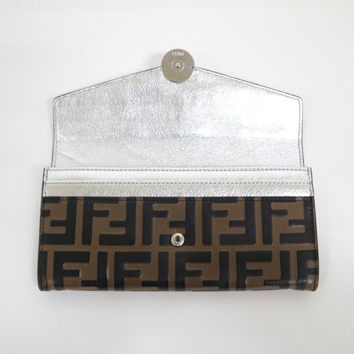 楽天市場】【FENDI】フェンディ エフイズ コンチネンタル 二つ折り長 