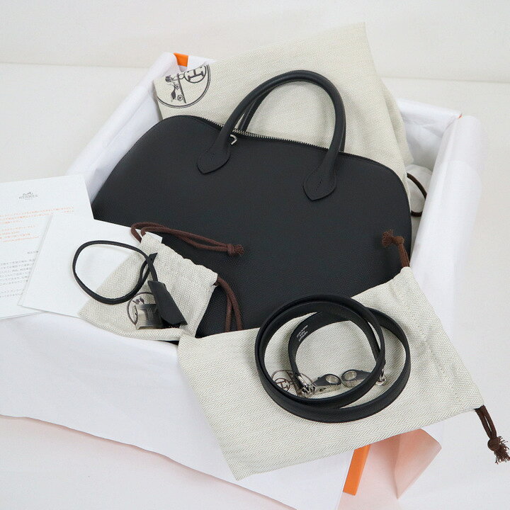 楽天市場】【HERMES】エルメス ボリード1923 30 エプソン ブラック B 