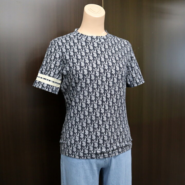 楽天市場】【Dior】ディオール 総柄半袖シャツ コットン トロッター  