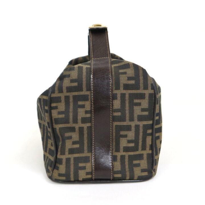 楽天市場】【FENDI】フェンディ バニティバック 化粧ポーチ ズッカ柄  