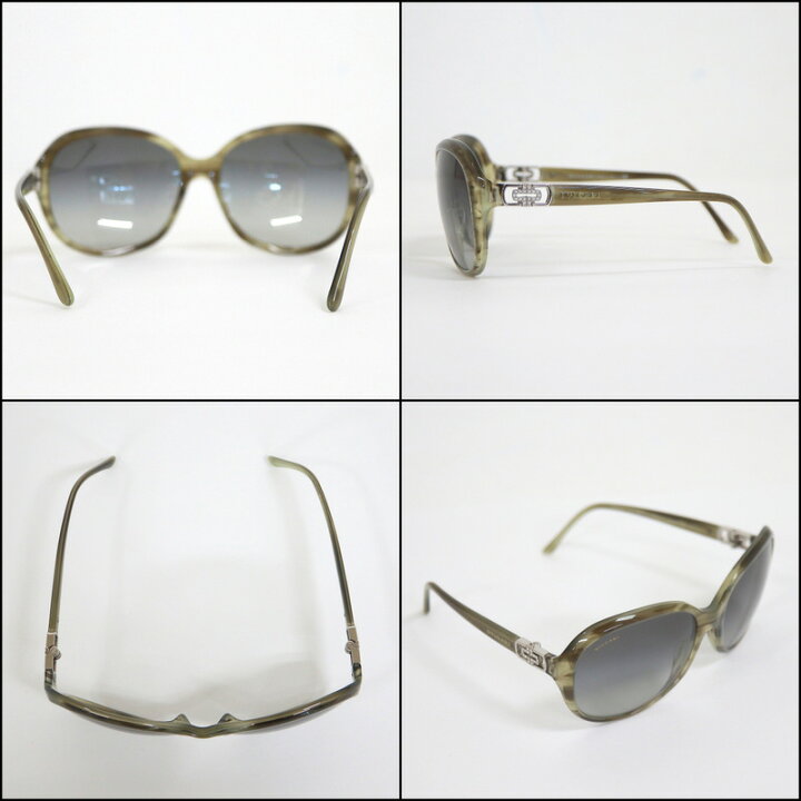 楽天市場】【BVLGARI】ブルガリ サングラス カーキ×グレー  