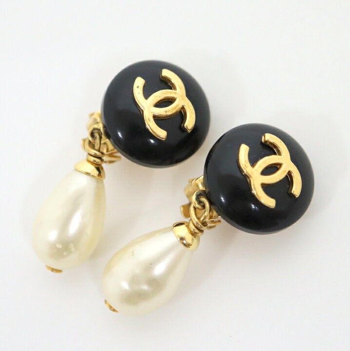 楽天市場】【CHANEL】シャネル ヴィンテージイヤリング ココマーク  