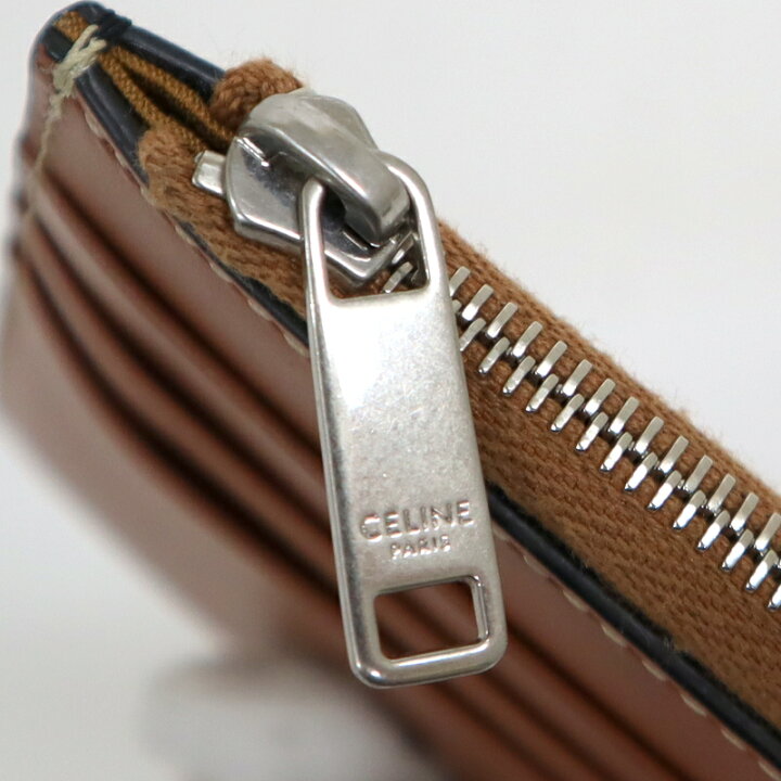 楽天市場】【CELINE】セリーヌ パース付きジップドカードホルダー  