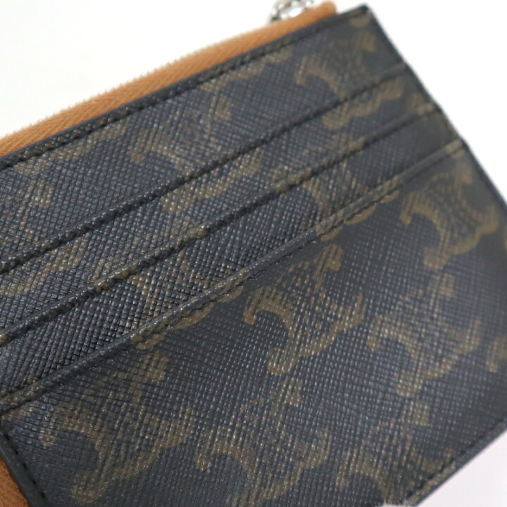 楽天市場】【CELINE】セリーヌ パース付きジップドカードホルダー  