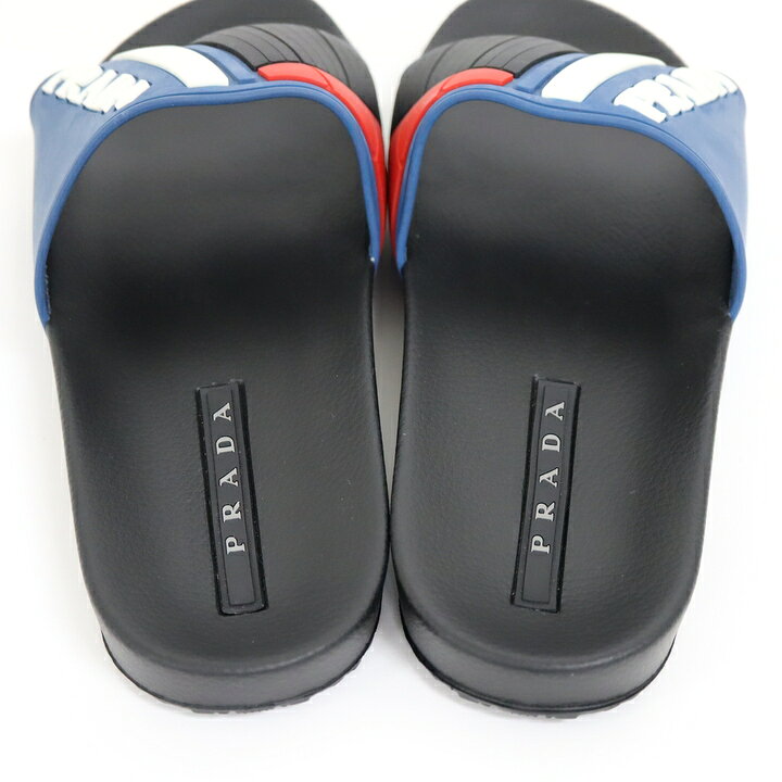 楽天市場】【PRADA】プラダ サンダル ラバー 7サイズ(26cm)ブラック  