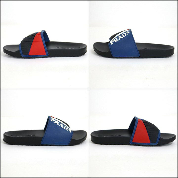 楽天市場】【PRADA】プラダ サンダル ラバー 7サイズ(26cm)ブラック 