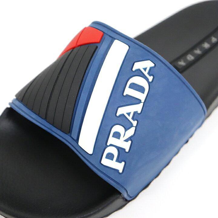 楽天市場】【PRADA】プラダ サンダル ラバー 7サイズ(26cm)ブラック  