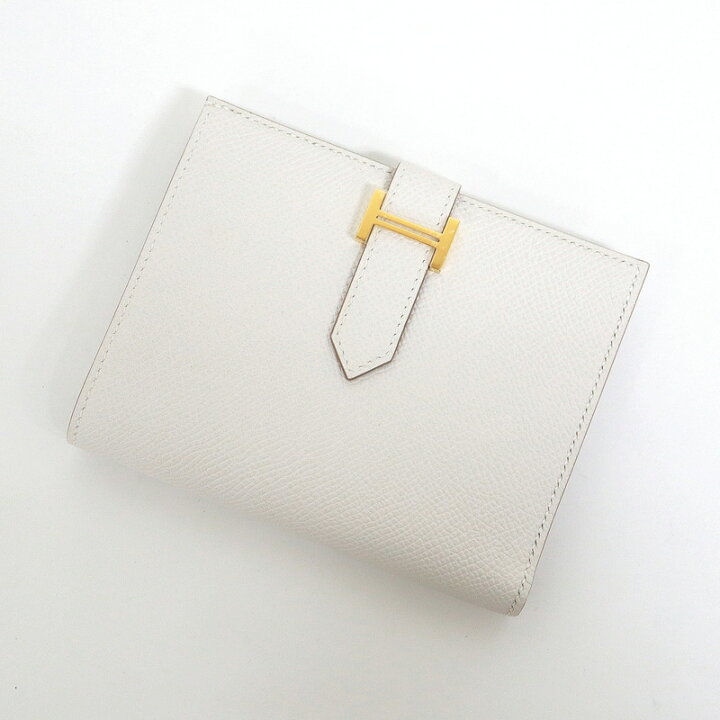 楽天市場】【HERMES】エルメス ベアンコンパクト 二つ折り財布  