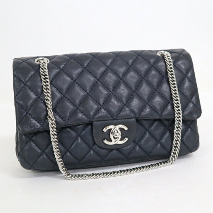 楽天市場】【CHANEL】シャネル マトラッセ25 Wフラップチェーン  