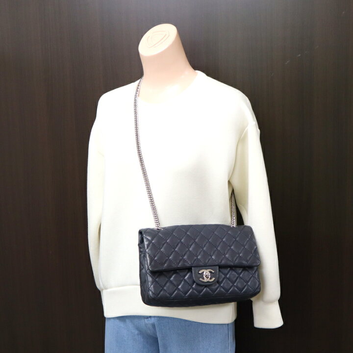 楽天市場】【CHANEL】シャネル マトラッセ25 Wフラップチェーン  