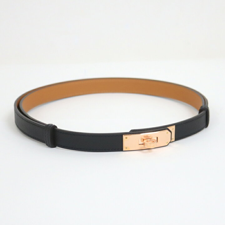 楽天市場】【HERMES】エルメス ケリーベルト レザー×ローズゴールド  