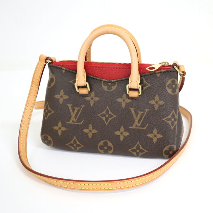 楽天市場】【LOUIS VUITTON】ルイヴィトン ナノパラス モノグラム  