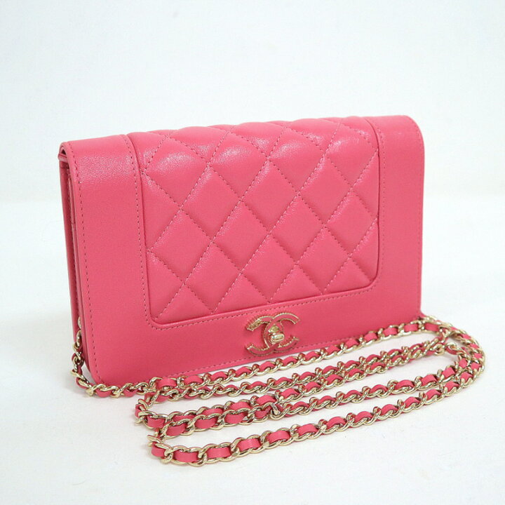 楽天市場】【CHANEL】シャネル チェーンウォレット19 マトラッセ  