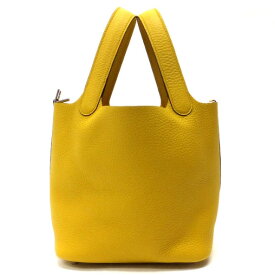 【HERMES】エルメス ピコタンロックPM サン×シルバー金具 トリヨンクレマンス B刻 2023年【中古】【代金引換不可】/he11038389br