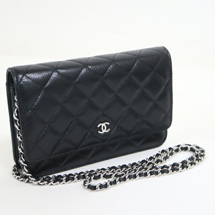 楽天市場】【CHANEL】シャネル チェーンウォレット マトラッセ  