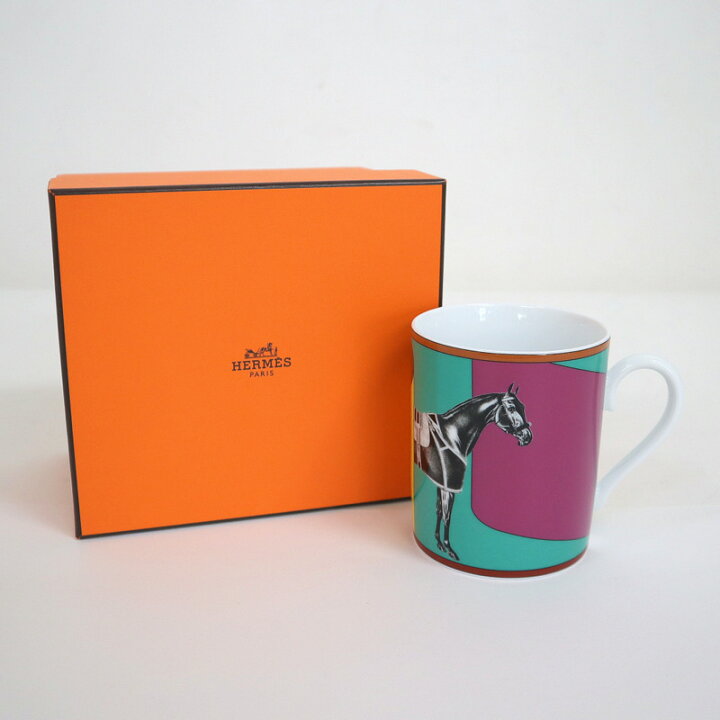 楽天市場】【HERMES】エルメス セルパンティーヌ マグカップ ホワイト  