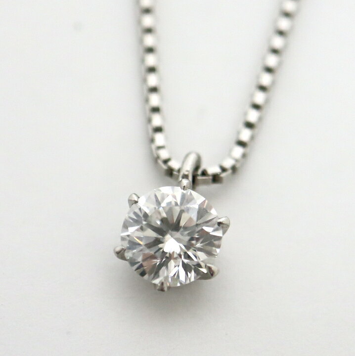 楽天市場】【Jewelry】Pt850 ダイヤモンドネックレス D0.563ct 鑑定書 