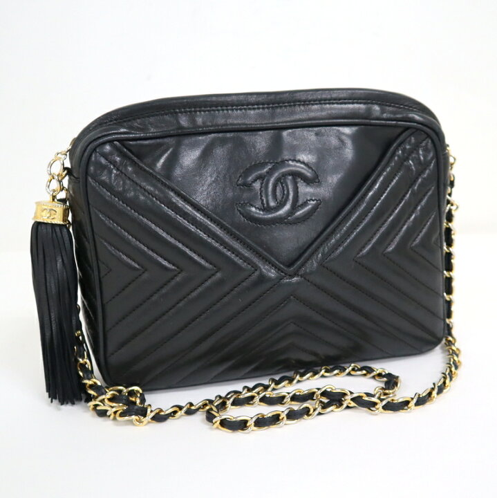 楽天市場】【CHANEL】シャネル チェーンショルダーバッグ タッセル  