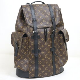 【LOUIS VUITTON】ルイヴィトン クリストファーMM リュック モノグラム マカサー M43745 RFID【中古】【代金引換不可】/kr14464ar