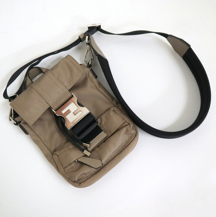 楽天市場】【FENDI】フェンディ フェンディネス ボディバッグ ベージュ  