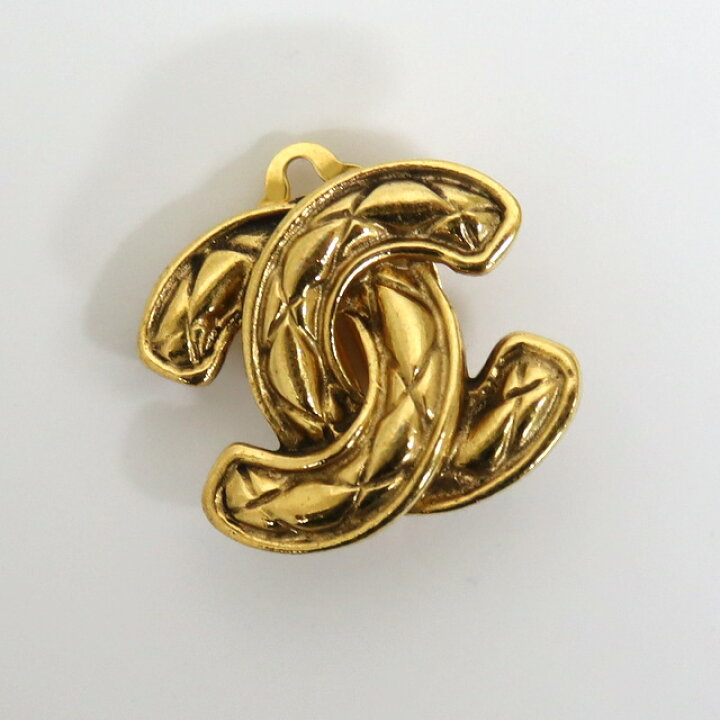 楽天市場】【CHANEL】シャネル イヤリング ココマーク ゴールド 2433  