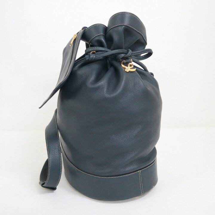 楽天市場】【LOEWE】ロエベ ヴィンテージ巾着ワンショルダーバッグ 