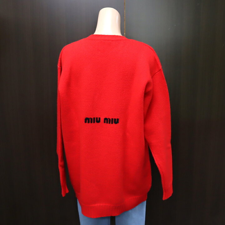 楽天市場】【MIUMIU×Disney】ミュウミュウ×ディズニー 長袖ニット 