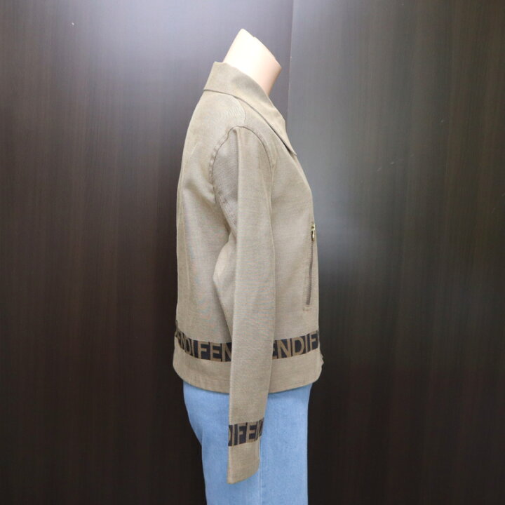 楽天市場】【FENDI JEANS】フェンディ・ジーンズ ジップアップ  