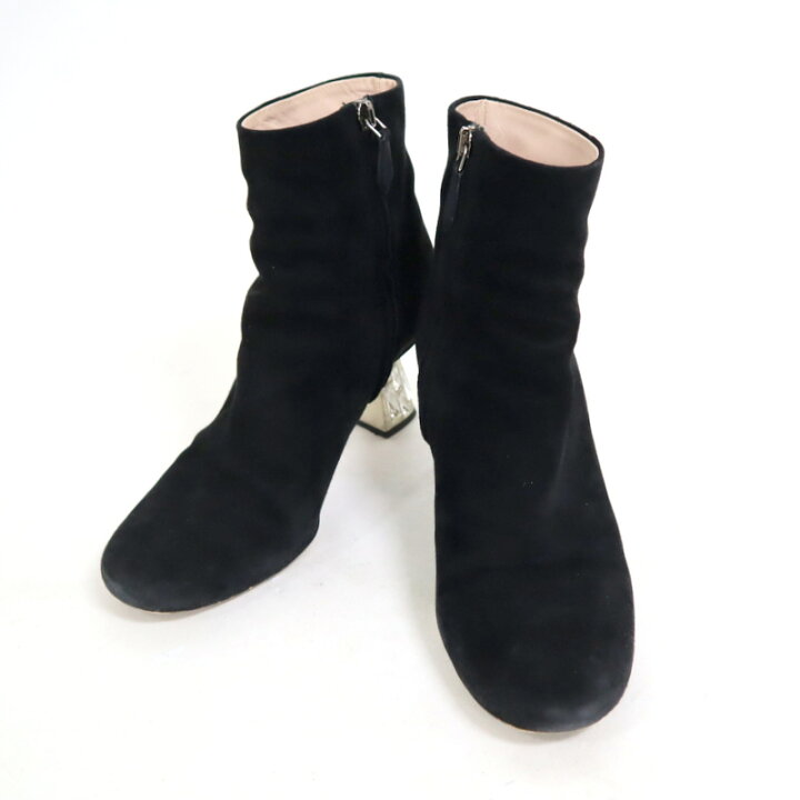 楽天市場】【MIUMIU】ミュウミュウ ショートブーツ 23.5cm(36 1/2  