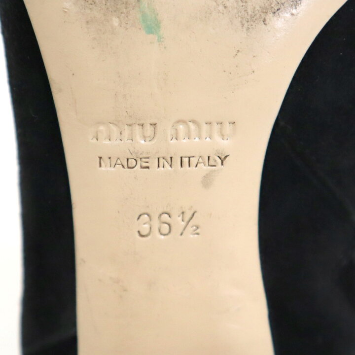 楽天市場】【MIUMIU】ミュウミュウ ショートブーツ 23.5cm(36 1/2 