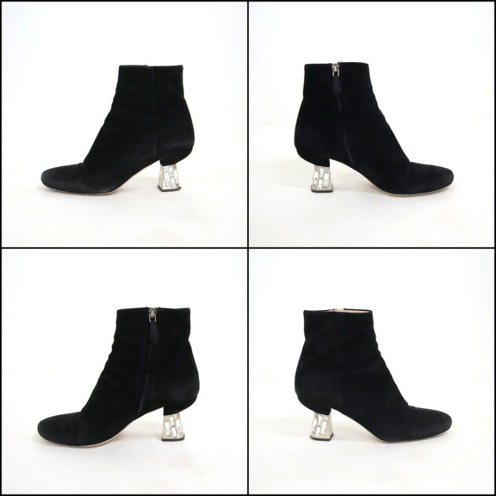 楽天市場】【MIUMIU】ミュウミュウ ショートブーツ 23.5cm(36 1/2  