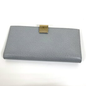 【Tiffany＆Co】ティファニー フラップ長財布 ティファニーブルー×グレー【中古】【代金引換不可】/br3673kw