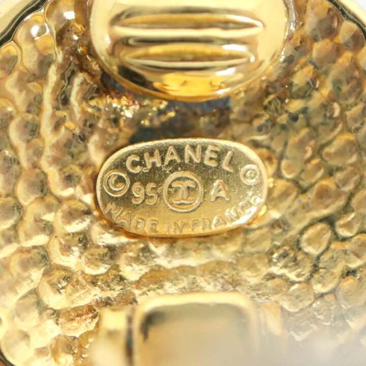 楽天市場】【CHANEL】シャネル イヤリング ヴィンテージ ココマーク GP 