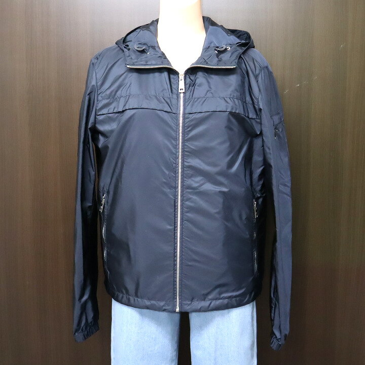 楽天市場】【PRADA】プラダ フーデッドブルゾン ナイロンジャケット 48  