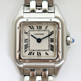 【Cartier】カルティエ パンテールSM 腕時計 クォーツ SS×シルバー文字盤 W25033P5【中古】【代金引換不可】/kt09006tg