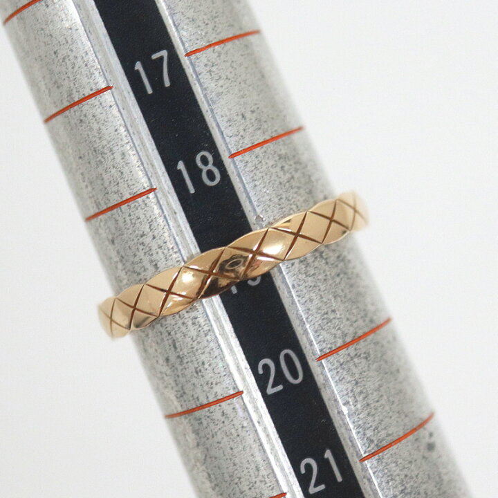 楽天市場】【CHANEL】シャネル ココクラッシュ・ミニ・リング Au750  