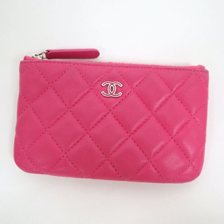 楽天市場】【CHANEL】シャネル コインケース マトラッセ ラムスキン 