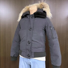 【CANADA GOOSE】カナダグース ラブラドールボンバー ダウンジャケット ブラック XS 7967JL【中古】【代金引換不可】/tg1497