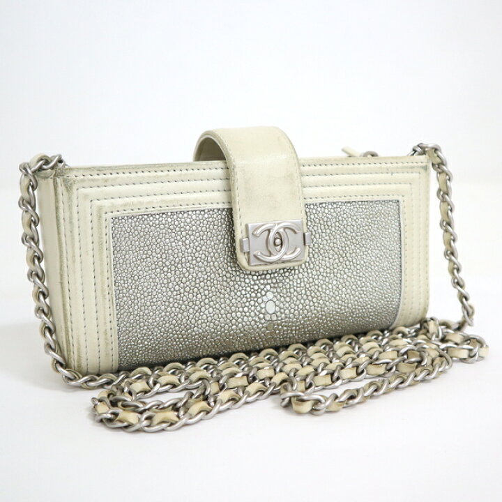楽天市場】【CHANEL】シャネル ポシェット チェーンショルダーバック  