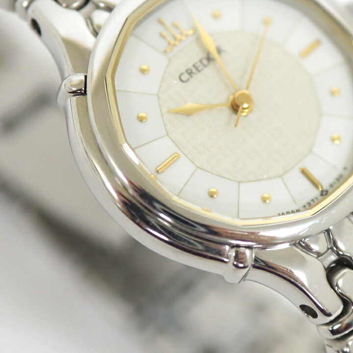楽天市場】【SEIKO】セイコー クレドール 腕時計 クオーツ SS ホワイト  