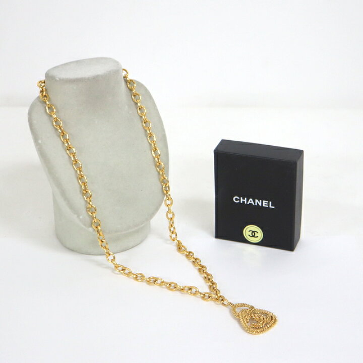楽天市場】【CHANEL】シャネル ヴィンテージ ロングネックレス ココ  