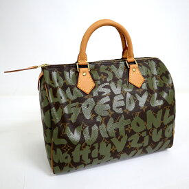 【LOUIS VUITTON】ルイヴィトン スピーディ30 ハンドバッグ モノグラム グラフィティ M92194 TH0051【中古】【代金引換不可】/kt12227ar
