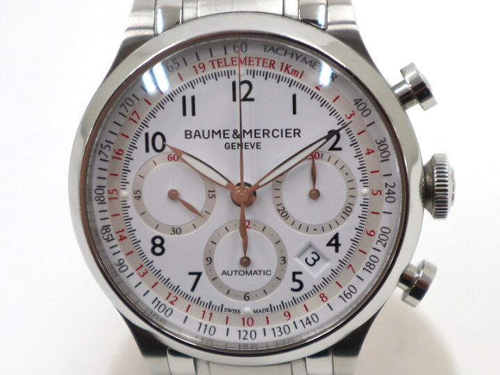 楽天市場】【BAUME&MERCIER】ボーム＆メルシエ ケープランド クロノ 