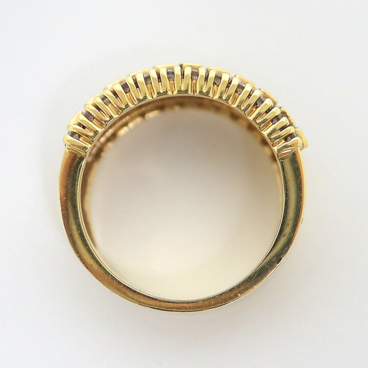 楽天市場】【Jewelry】K18 ダイヤリング D:0.75ct 9.7g #13【中古  