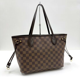 【LOUIS VUITTON】ルイヴィトン ネヴァーフルPM トートバッグ ダミエ エベヌ N51109 MB1130【中古】【代金引換不可】/kr17593hm